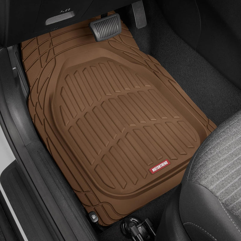 Car Floor Mats Flexible-Complete set-Beige-State of Style