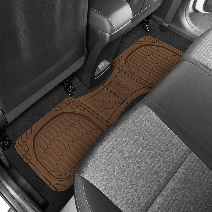 Car Floor Mats Flexible-Complete set-Beige-State of Style