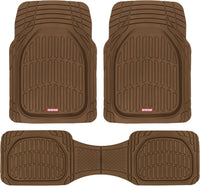Car Floor Mats Flexible-Complete set-Beige-State of Style