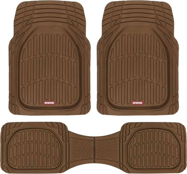 Car Floor Mats Flexible-Complete set-Beige-State of Style