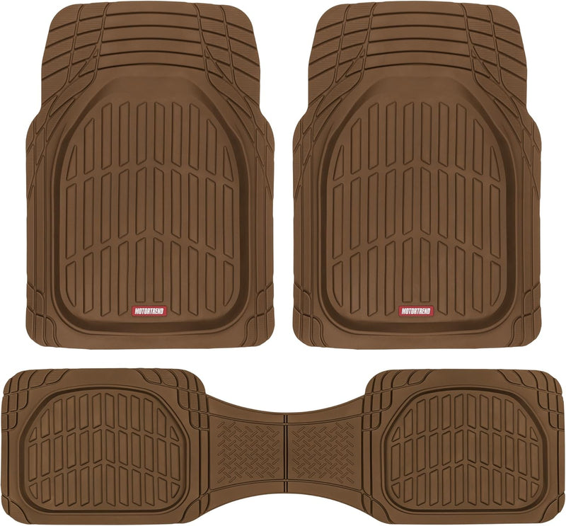 Car Floor Mats Flexible-Complete set-Beige-State of Style