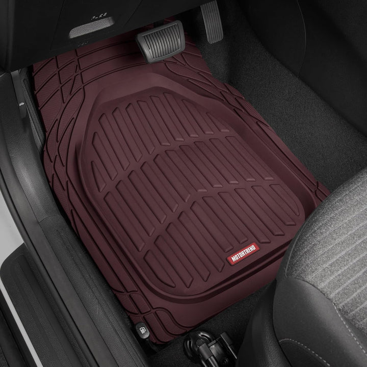 Car Floor Mats Flexible-Complete set-Beige-State of Style