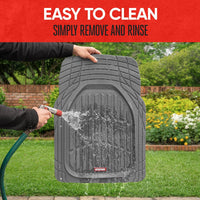 Car Floor Mats Flexible-Complete set-Beige-State of Style