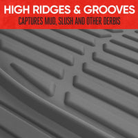 Car Floor Mats Flexible-Complete set-Beige-State of Style