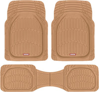 Car Floor Mats Flexible-Complete set-Beige-State of Style