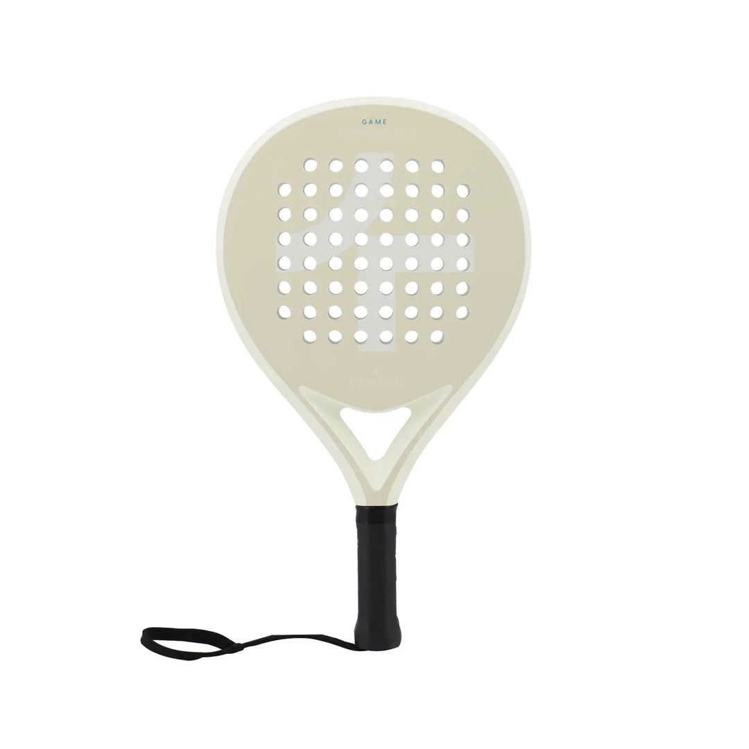 Carbon Padel Racket - PowerStrike-White-State of Style