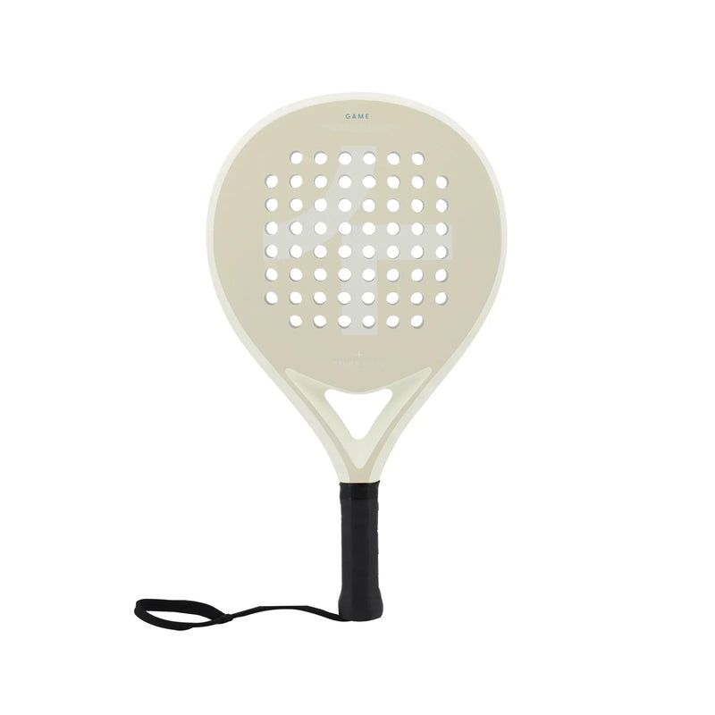 Carbon Padel Racket - PowerStrike-White-State of Style