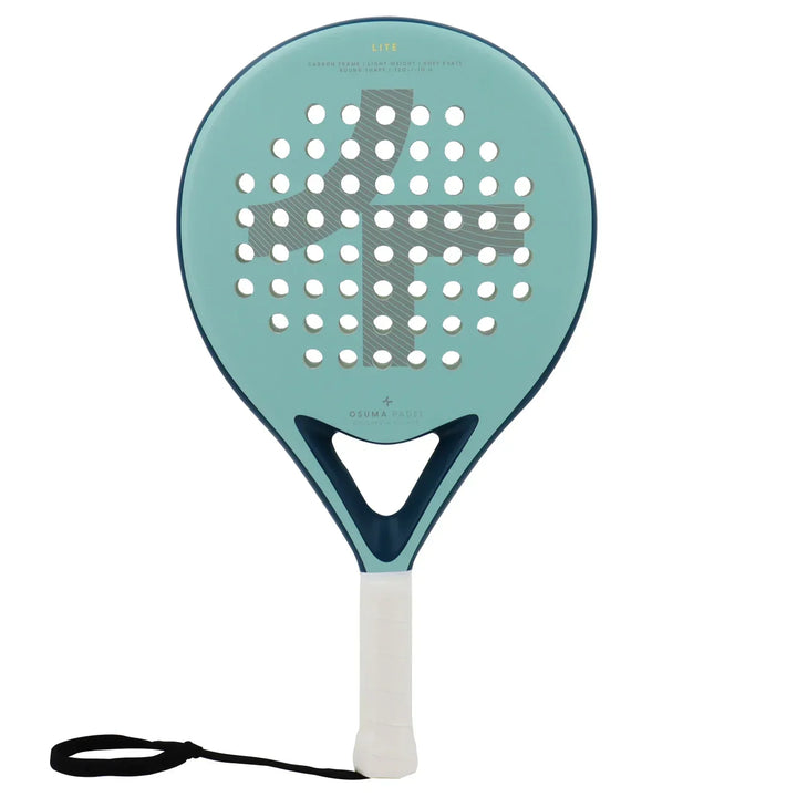 Carbon Padel Racket - PowerStrike-White-State of Style