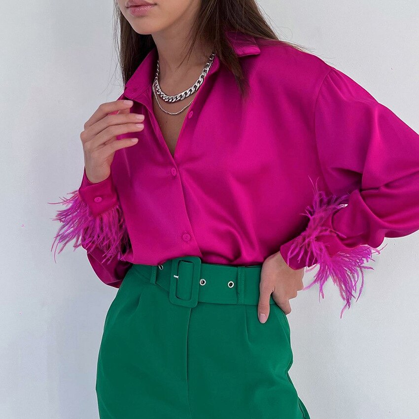 CarlijnsBlouse | Women's Elegant & Versatile Blouse-Green-S-State of Style