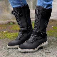 CaroliensBoots | Women's Non-Slip Sole Winter Boots-Black-3.0-State of Style