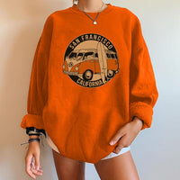 CarolynsShirt I Oversized Pullover for Women-Orange-S-State of Style