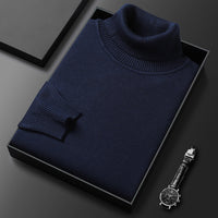 Cashmere Blend Turtleneck – Nordin-Dark blue-XS-State of Style