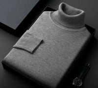 Cashmere Men's Sweater – Silvano-Gray-S-State of Style