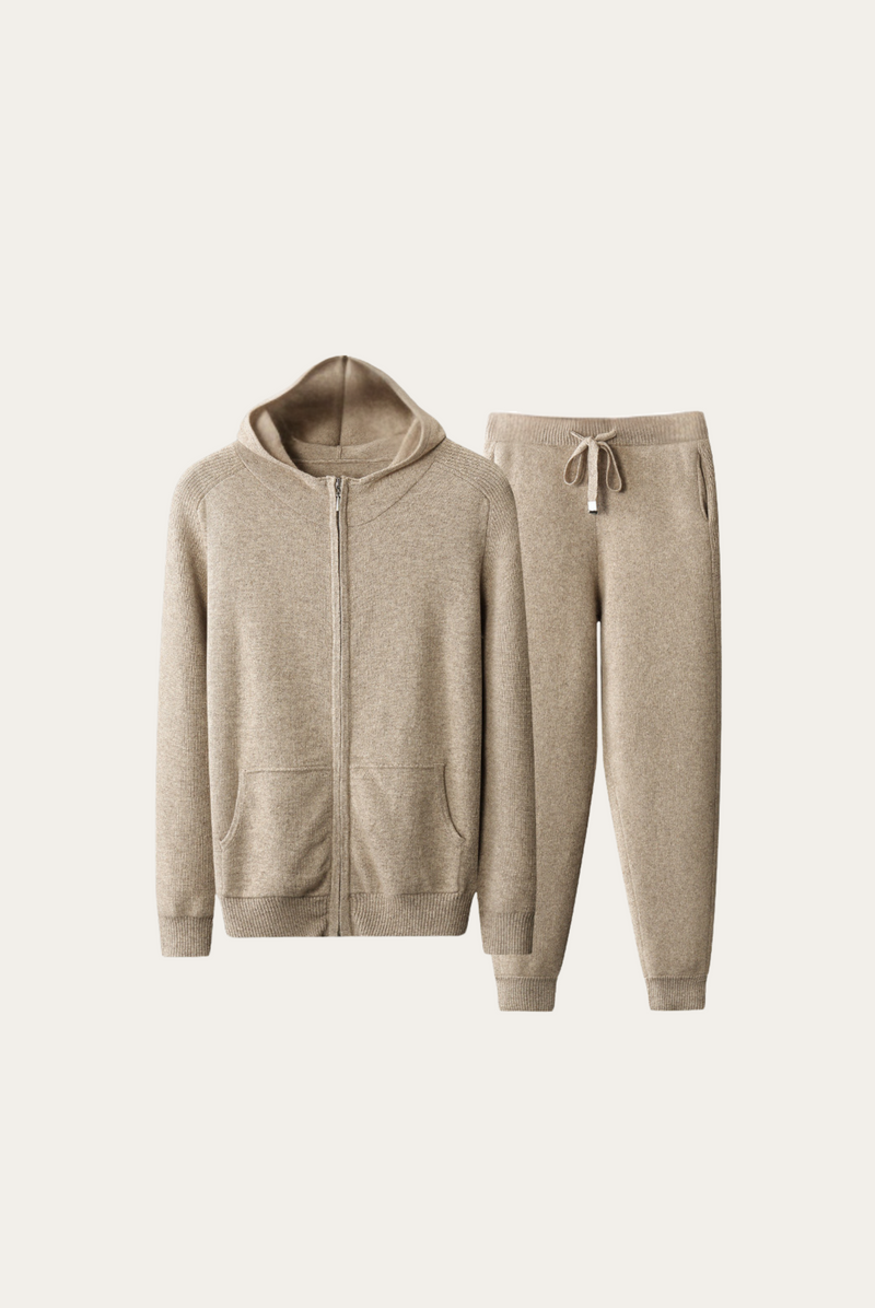 Cashmere Merino Wool Jogging Set – Eliano-S-State of Style