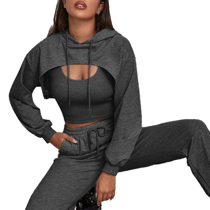 CassidyPakje I Women's Tracksuit-Dark Grey-XS-State of Style