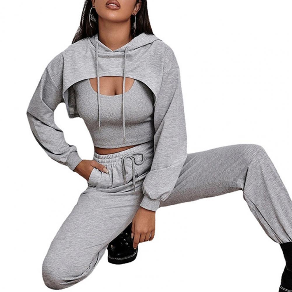 CassidyPakje I Women's Tracksuit-Light Grey-XS-State of Style