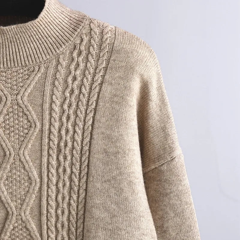 Casual and Stylish Women's Set - Clara-Khaki-One Size-State of Style