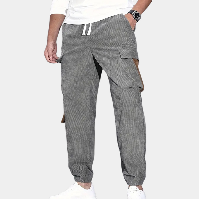 Casual Baggy Cargo Trousers for Men - Zane-Gray-XS-State of Style