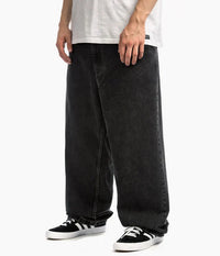 Casual Baggy Jeans - BigMax-Black-S-State of Style