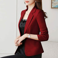 Casual Blazer | Stylish & Versatile Jacket for Work & Outings-Deep Burgundy-M-State of Style