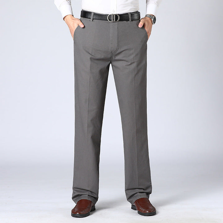 Casual Business Men's Trousers - Luca-Grey-XS-State of Style