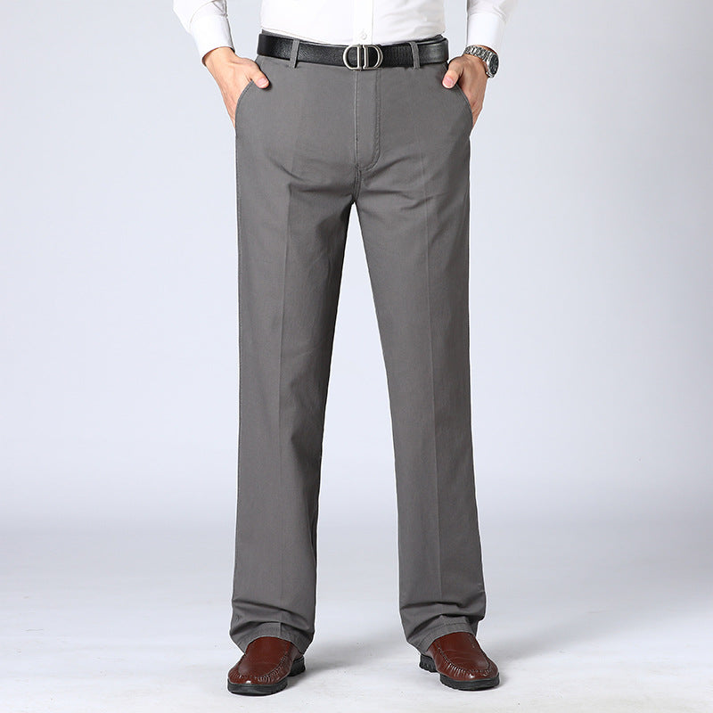 Casual Business Men's Trousers - Luca-Grey-XS-State of Style