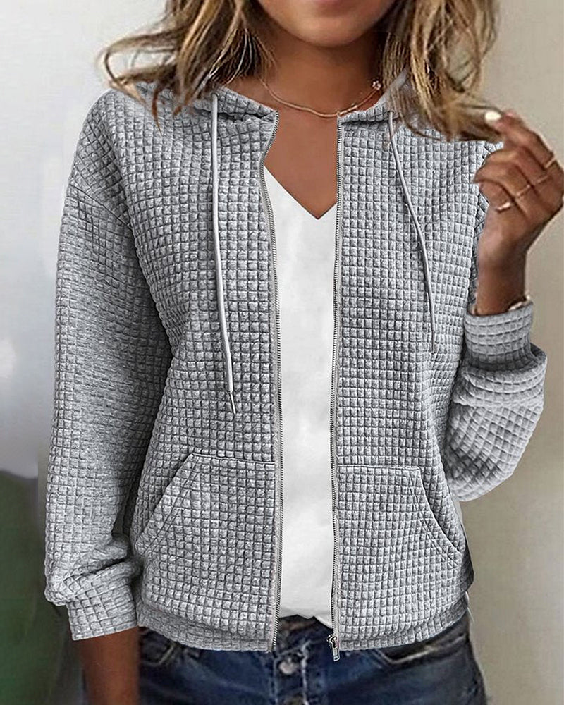 Casual Comfort Women's Vest with Pockets and Drawstrings - Sophie-Grey-S-State of Style