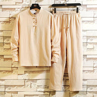 Casual Comfortable Men's Outfit - Ethan-Khaki-M-State of Style