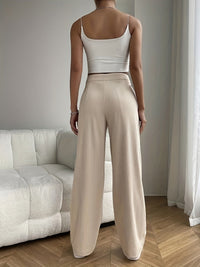 Casual Corduroy Trousers for Women - Elara-Apricot-XS-State of Style