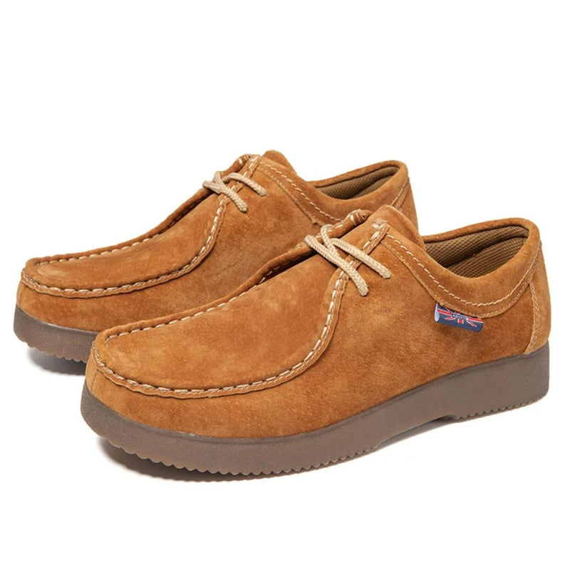 Casual Cowhide Sneakers Bryan – British-Inspired European Style-Yellow-5.0-State of Style