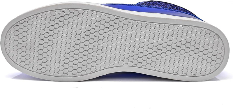 Casual Glitter Sneakers - NeonFlash-Black-5-State of Style