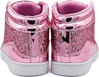 Casual Glitter Sneakers - NeonFlash-Black-5-State of Style