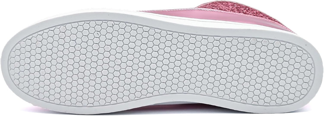 Casual Glitter Sneakers - NeonFlash-Black-5-State of Style