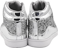Casual Glitter Sneakers - NeonFlash-Black-5-State of Style