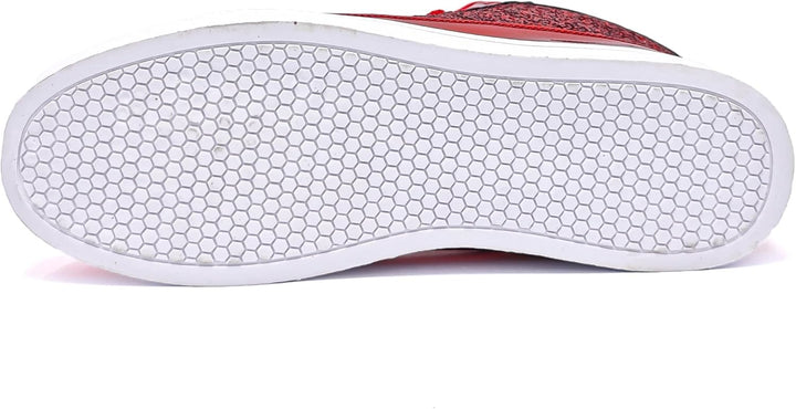 Casual Glitter Sneakers - NeonFlash-Black-5-State of Style