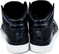Casual Glitter Sneakers - NeonFlash-Black-5-State of Style