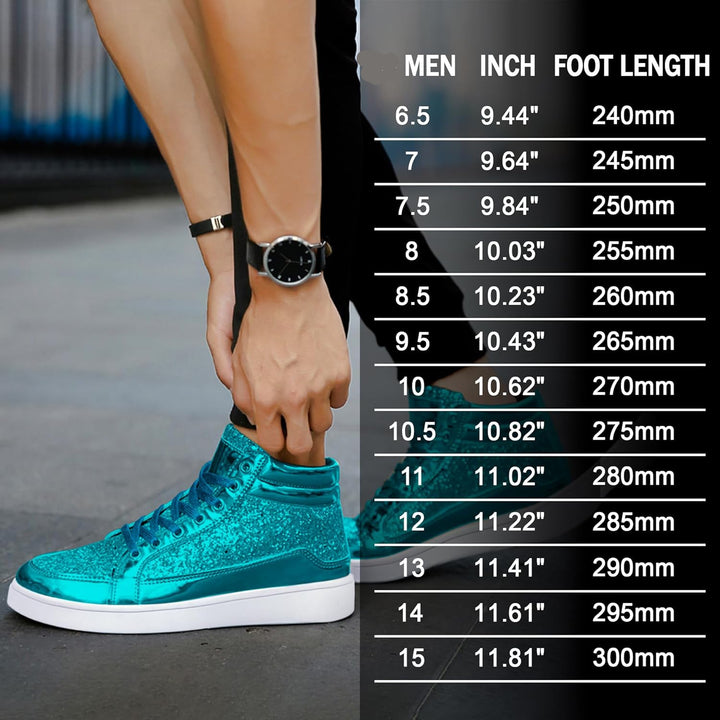 Casual Glitter Sneakers - NeonFlash-Black-5-State of Style