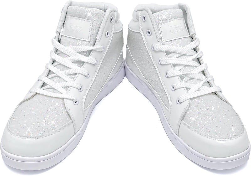 Casual Glitter Sneakers - NeonFlash-Black-7-State of Style