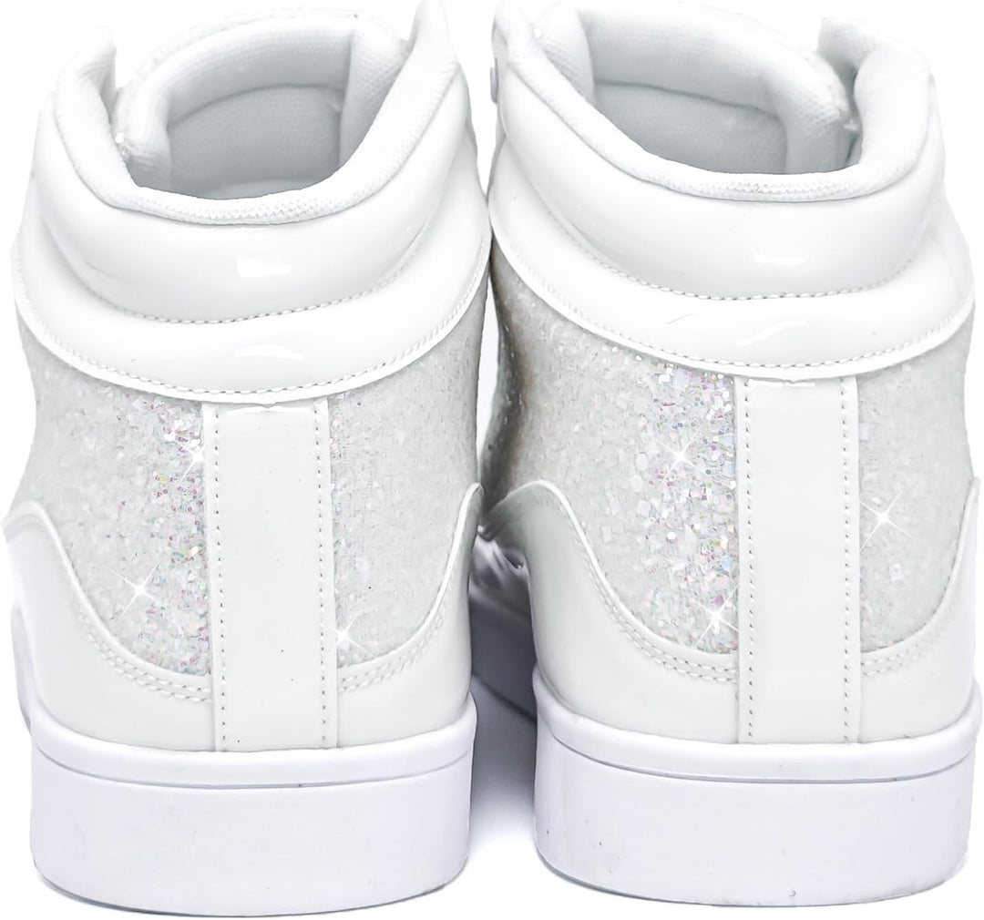 Casual Glitter Sneakers - NeonFlash-Black-7-State of Style