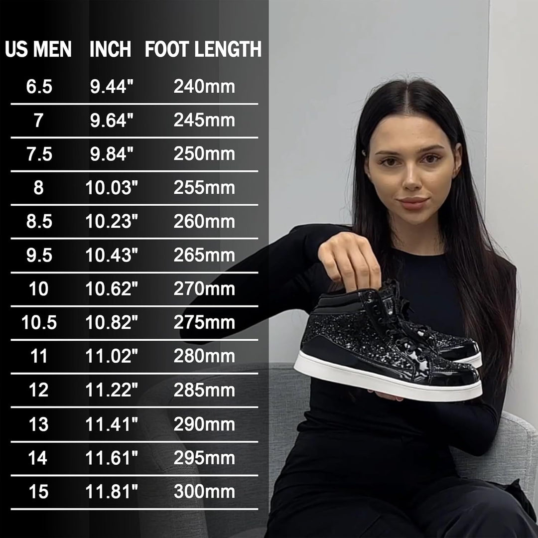 Casual Glitter Sneakers - NeonFlash-Black-7-State of Style