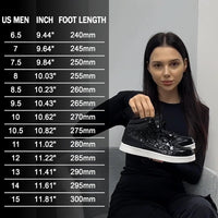 Casual Glitter Sneakers - NeonFlash-Black-7-State of Style