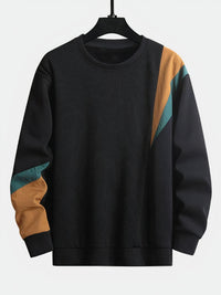 Men's Sweater with Colour-Block Design – Ruben