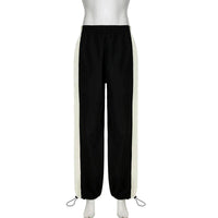 Casual Joggers with Colour Blocks - Nova-Black-XS-State of Style