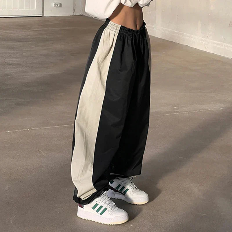 Casual Joggers with Colour Blocks - Nova-Black-XS-State of Style