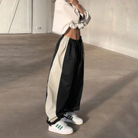 Casual Jogging Trousers with Colour Blocks - Nova-Black-XS-State of Style