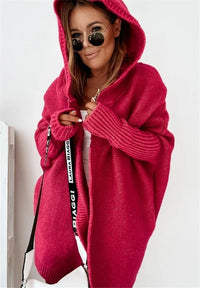 Casual Knit Women's Cardigan - Eliza-Red-S-State of Style