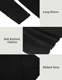 Casual Knitted Men's Turtleneck Sweater - Sander-Black-S-State of Style