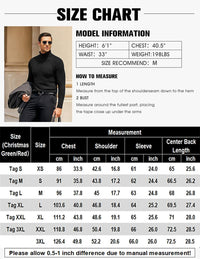 Casual Knitted Men's Turtleneck Sweater - Sander-Black-S-State of Style