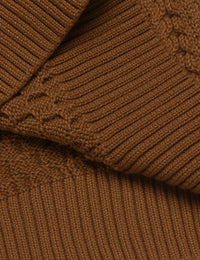 Casual Knitted Men's Turtleneck Sweater - Sander-Black-S-State of Style
