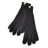 Casual Knitted Women's Gloves - Elara-Black-State of Style